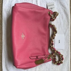 Pink Coach purse (unused with tags)